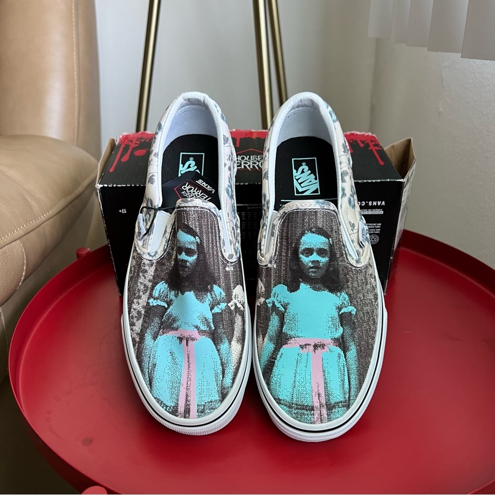 VANS X THE SHINING CLASSIC SLIP-ON SHOES